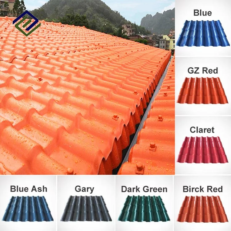 APVC Resin Roofing Tiles